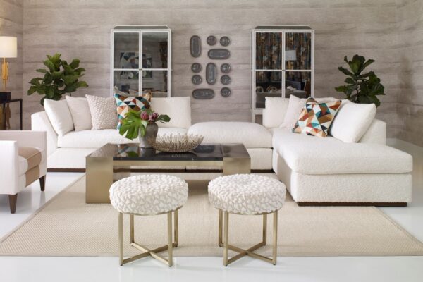 Ambella Home Luxurious Living Room Big Sur Sectional.