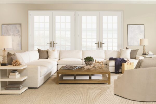 Century Furniture Great Room Custom Upholstered Sofa with Deep Seating Options.